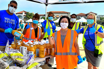 South County Grocery Distribution with Saddleback Church – Outlets at San Clemente 7/29/20